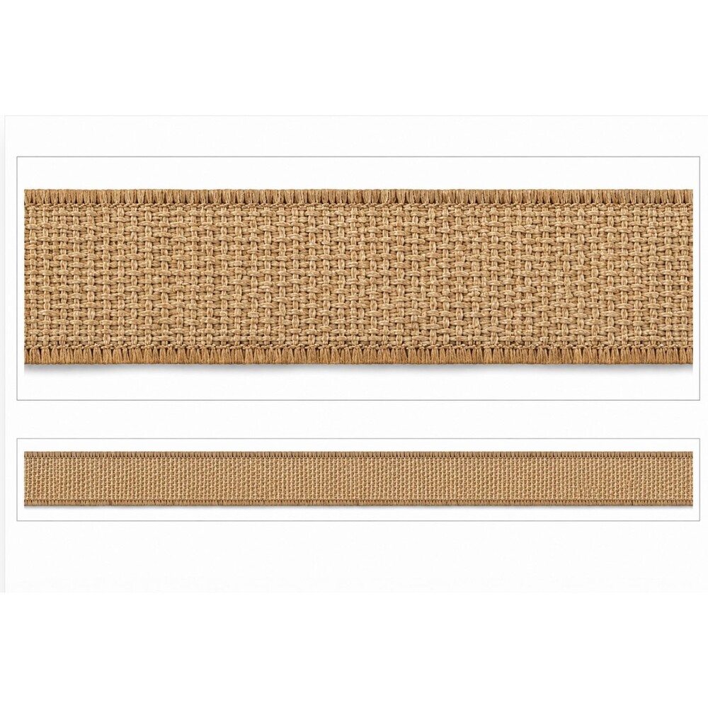 Schoolgirl Style Summer Wedding Burlap Bulletin Board Borders, 36 ft